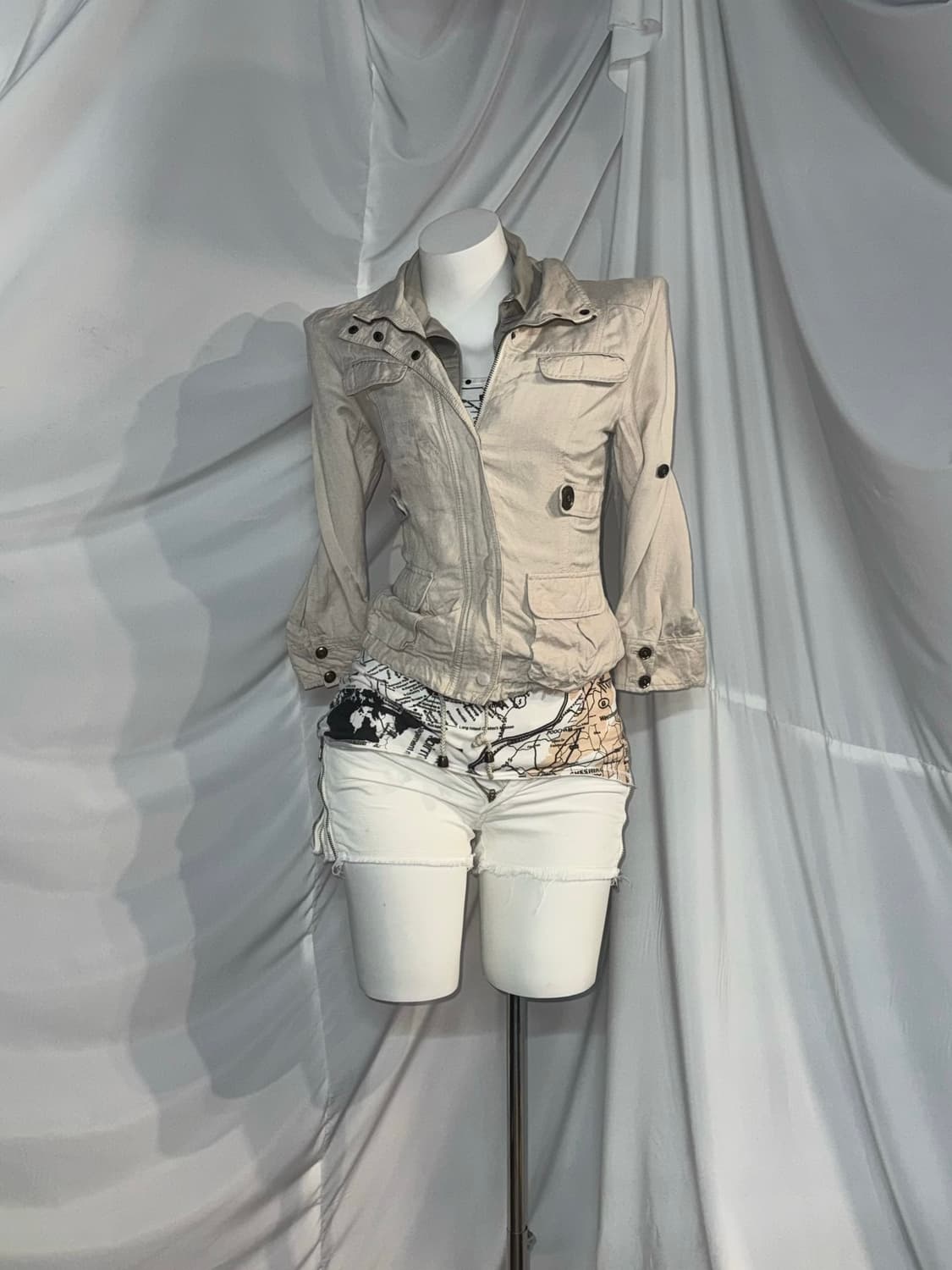 화이트 00‘s 와투케 Y2k 코디세트  상품이미지7