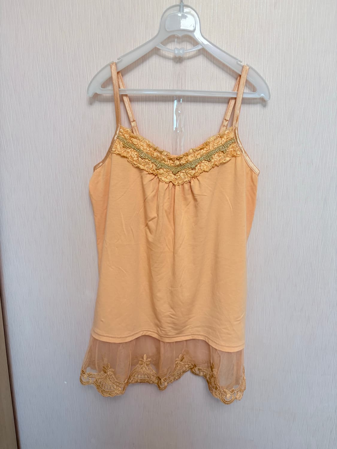 AXES FEMME 귤색 레이스 나시🍊 상품이미지1