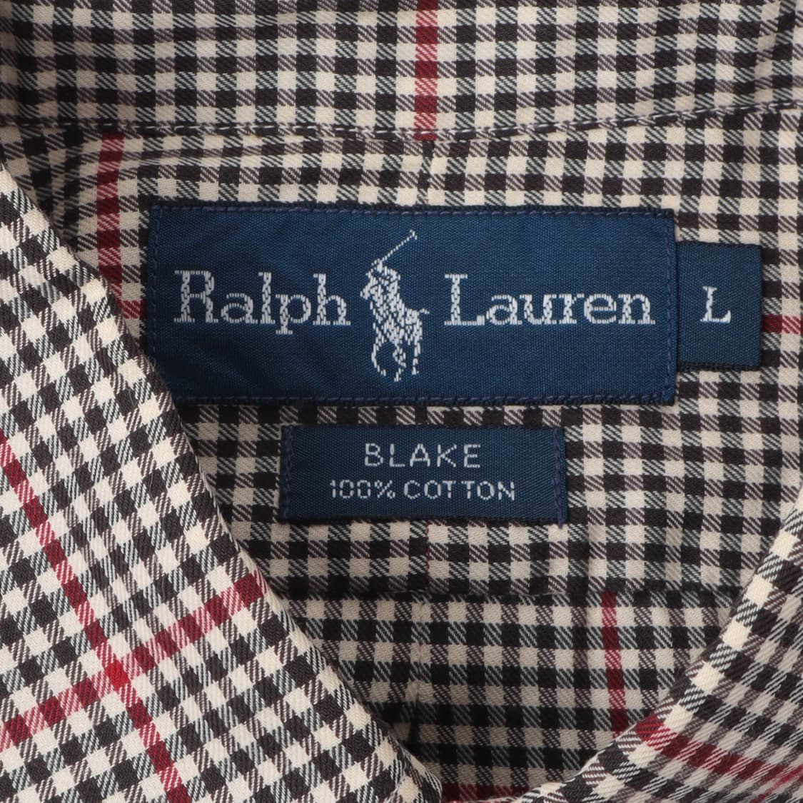 폴로 랄프로렌 브라운 체크 블레이크 셔츠 상품이미지8