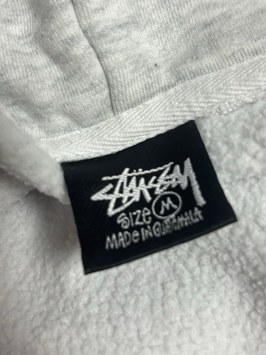 스투시 8볼 후드집업 애쉬헤더 M 상품이미지4