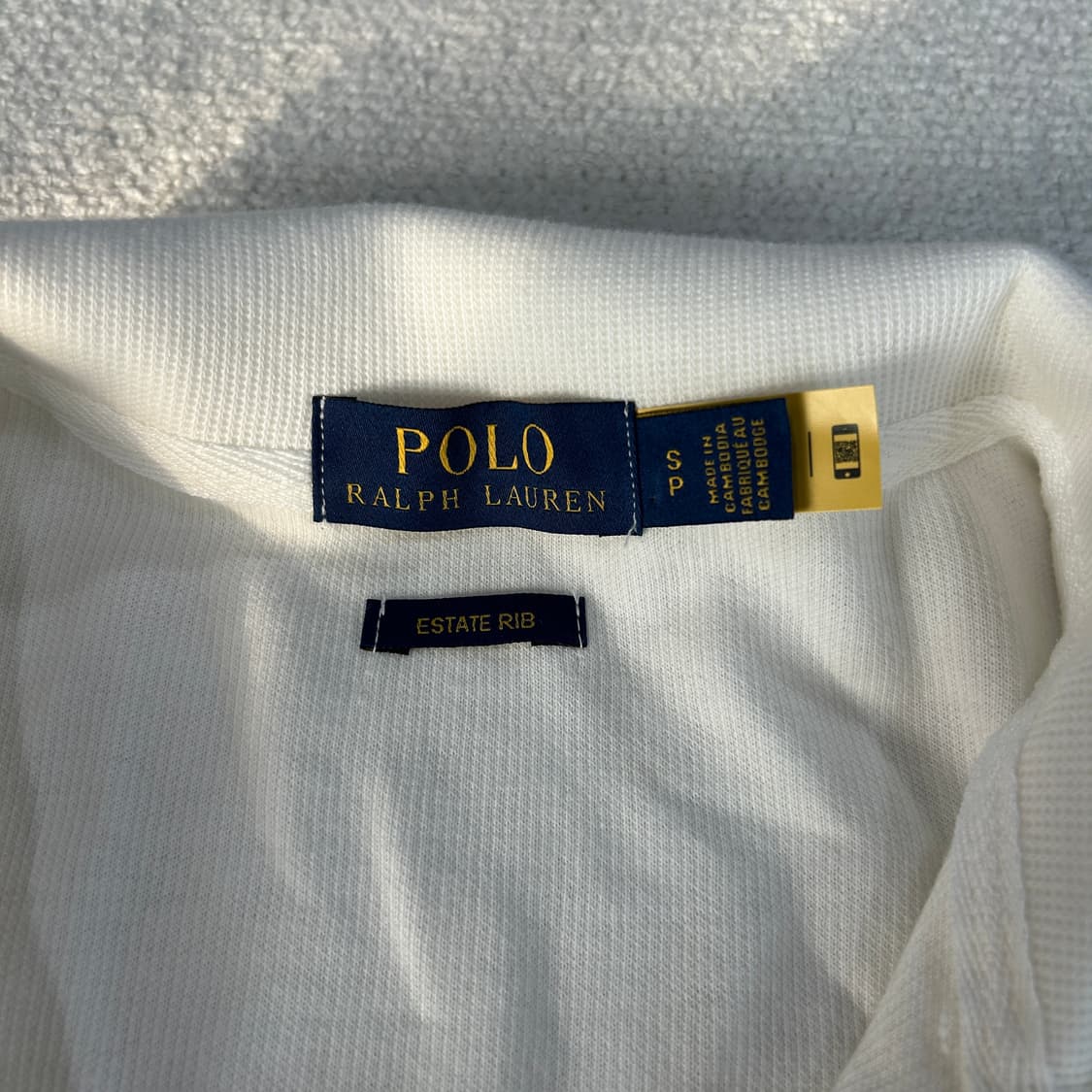 폴로 랄프로렌 화이트 하프집업  상품이미지2