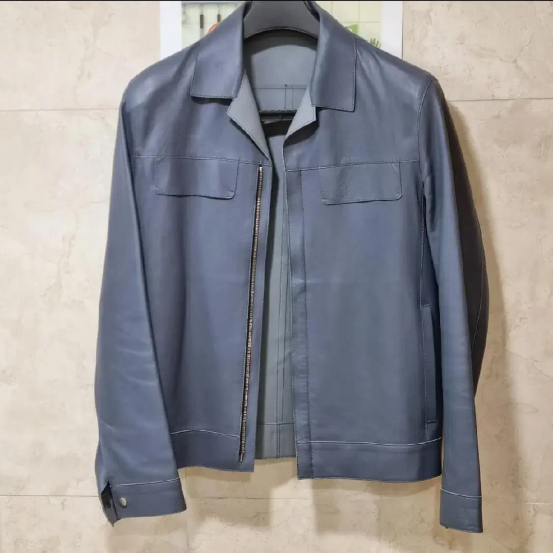 타임옴므 17SS 가죽 트러커 95사이즈 상품이미지1