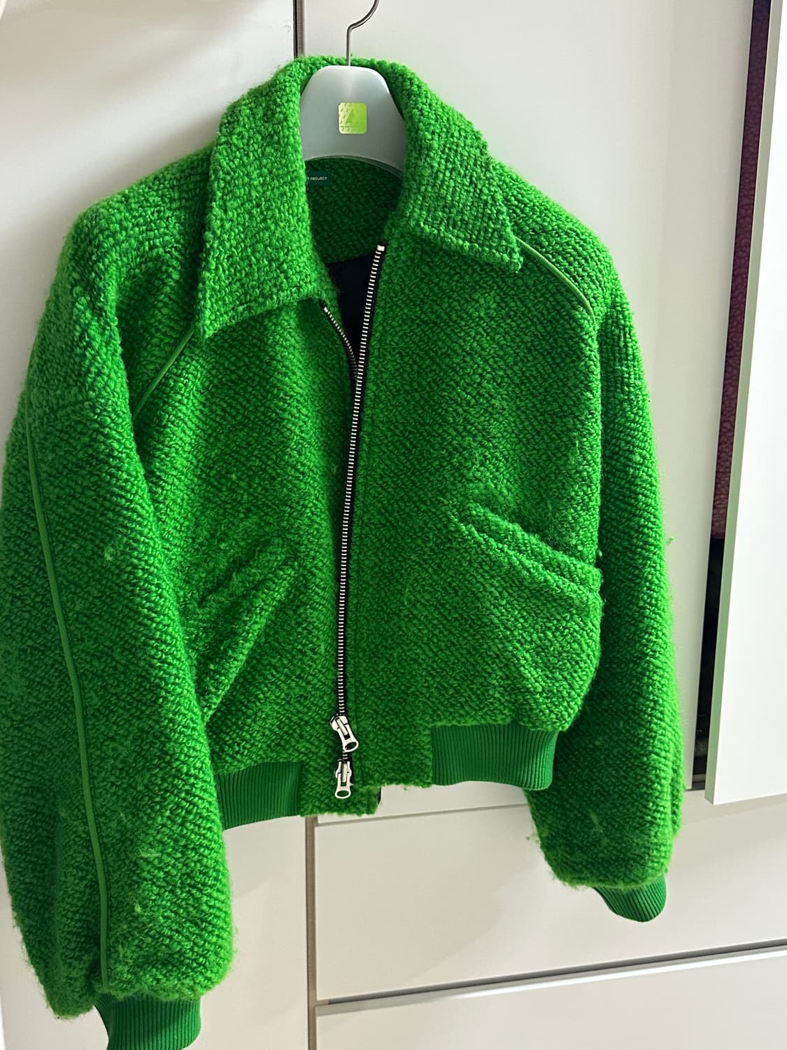 급처)) 더아이덴티티프로젝트 트위드 파이핑 점퍼 상품이미지2