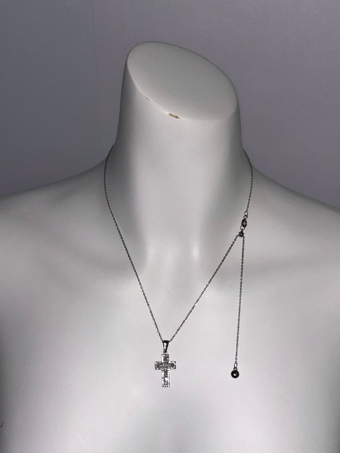 Cubic Cross necklace 상품이미지5