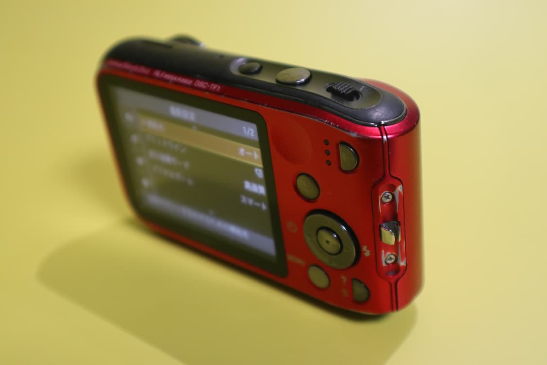 [빈티지 디카]소니 SONY 사이버샷 DSC-TF1 (레드) 상품이미지5