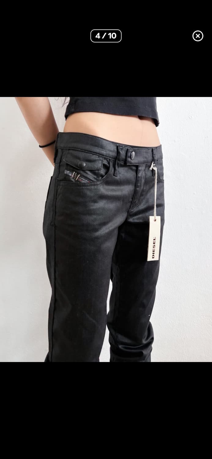 디젤 로우라이즈 코팅진 상품이미지4