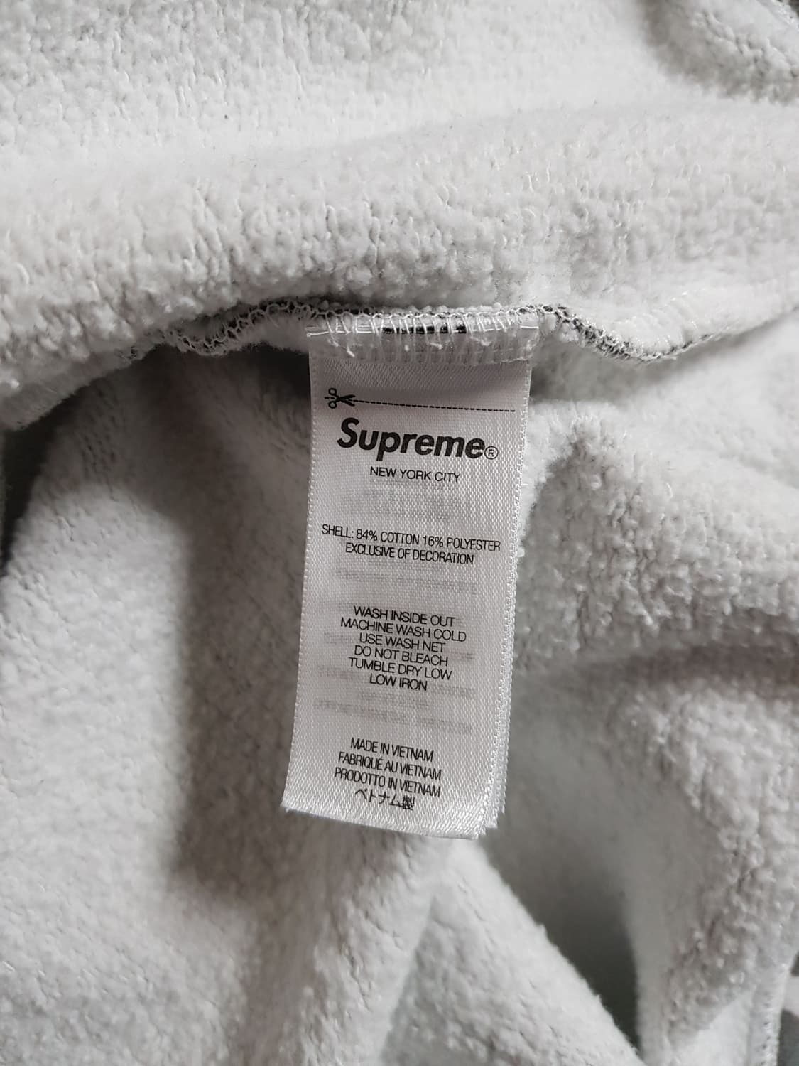 슈프림 워크 후드 집업 티셔츠 스노우 카모 24FW 상품이미지8