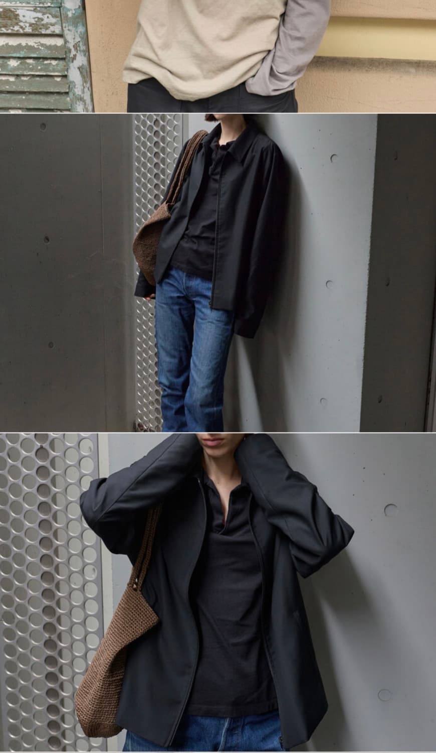 머듈 프렌치 폴로 블랙 2 사이즈 상품이미지1