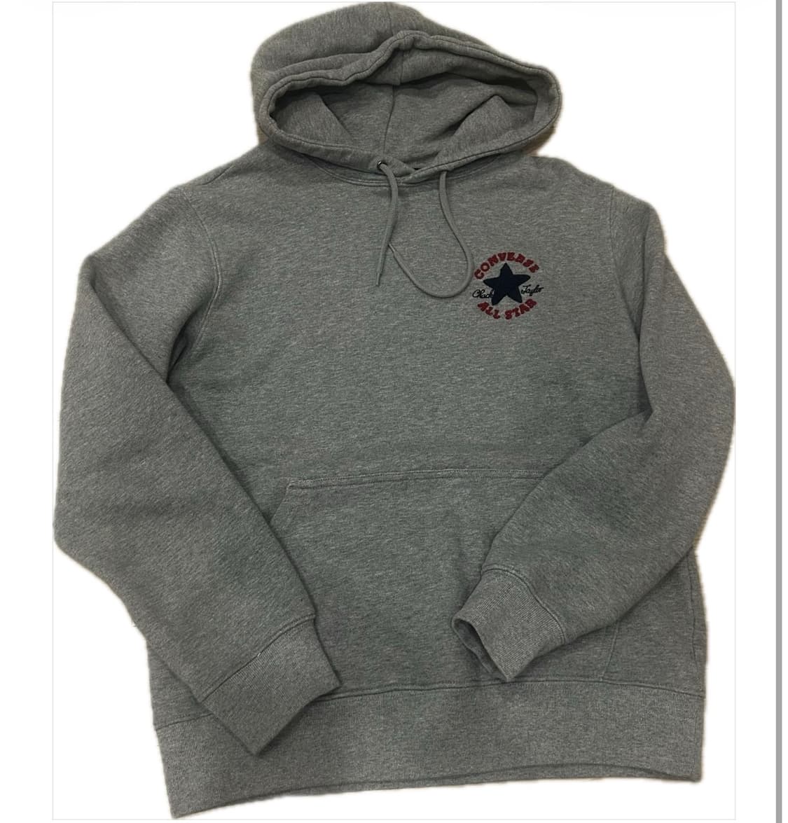 컨버스 그레이 후드티  M 상품이미지1