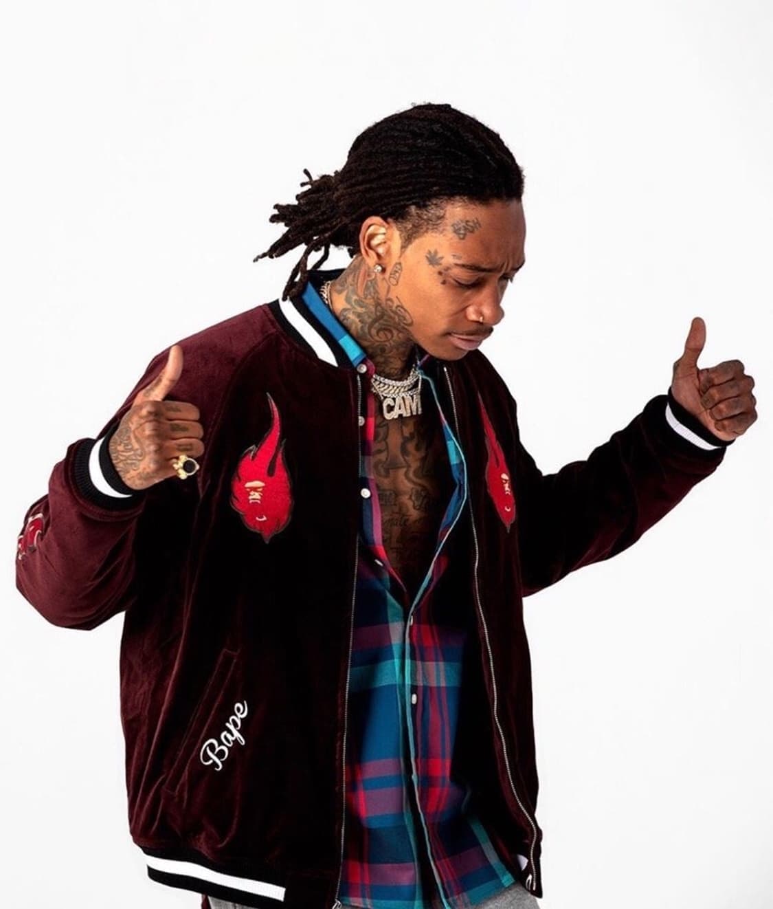 베이프 벨루어 수베니 어 버건디 자켓 Xl 상품이미지1