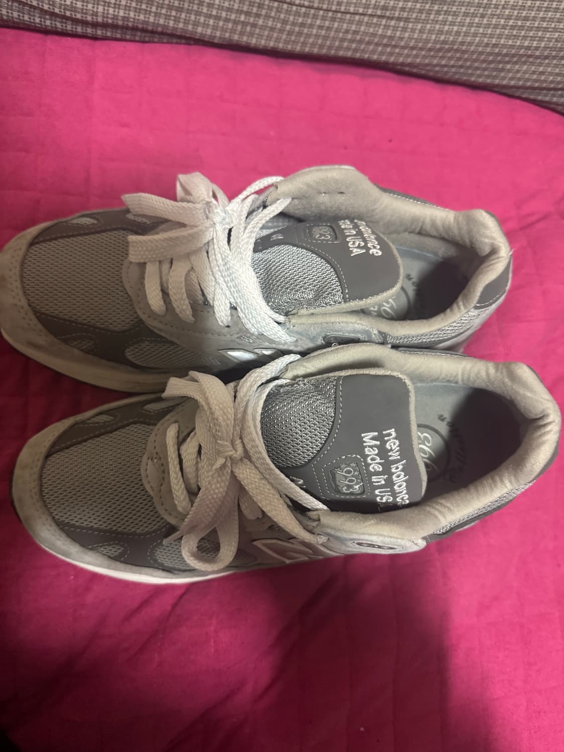 뉴발란스 992 메이드 인 USA 그레이 - D 스탠다드 270사이즈 상품이미지1