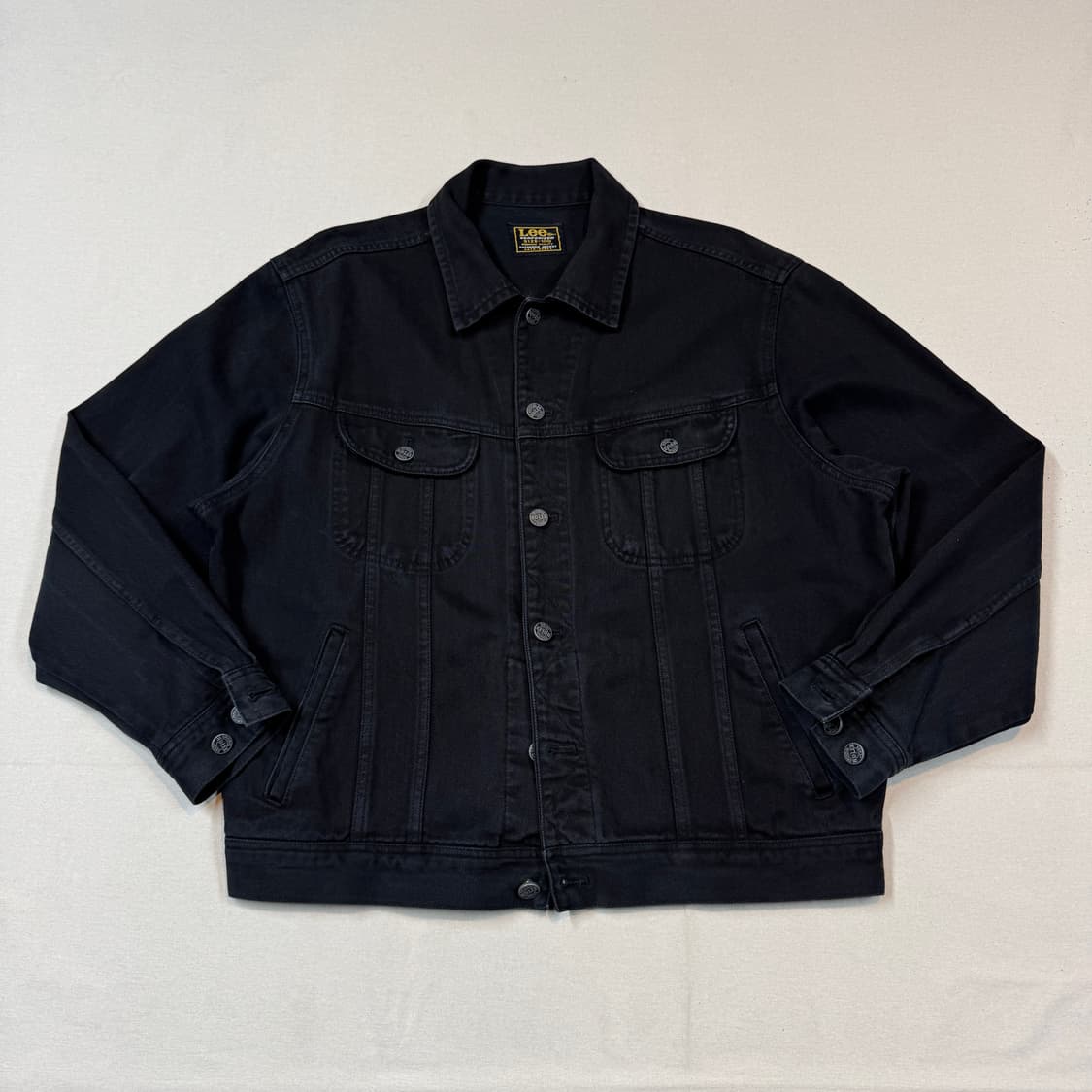 L) Lee 리 데님 청 자켓 블랙 상품이미지1