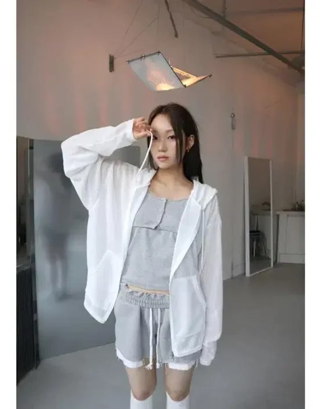 b3shop 비삼샵 여름 후드집업 beach hood zipup 상품이미지1