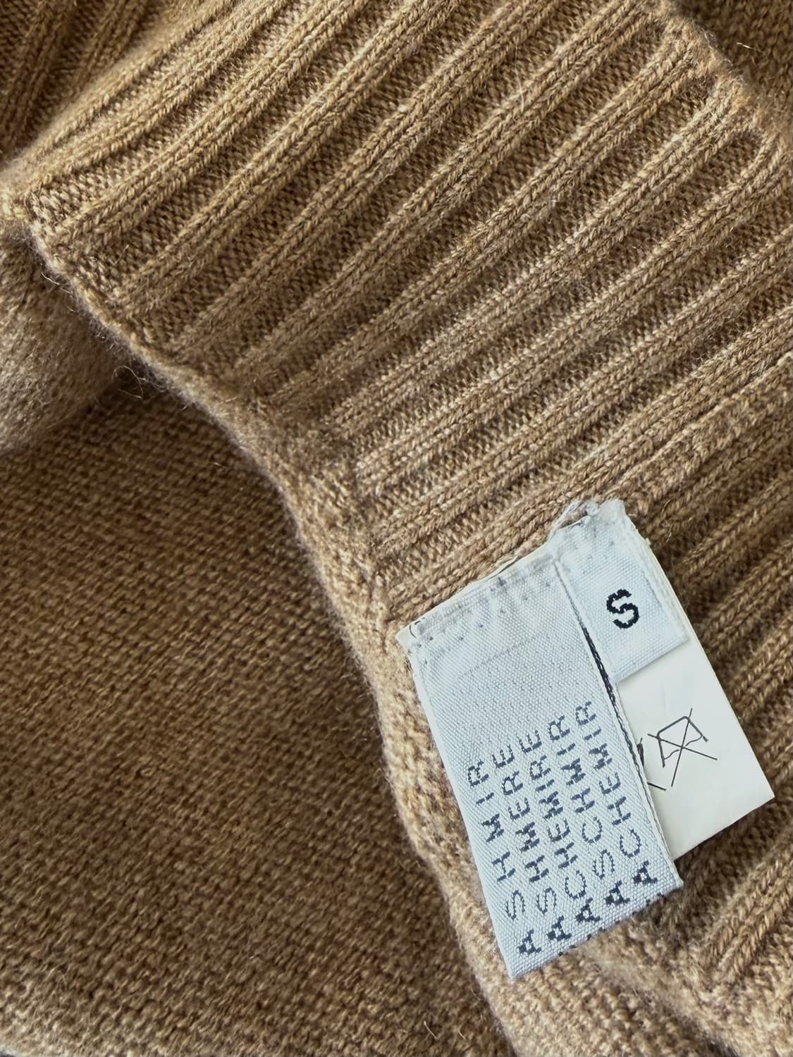 {메종키츠네} 캐시미어 스웨터 카멜 2000s 레어 피스 🦊 상품이미지7