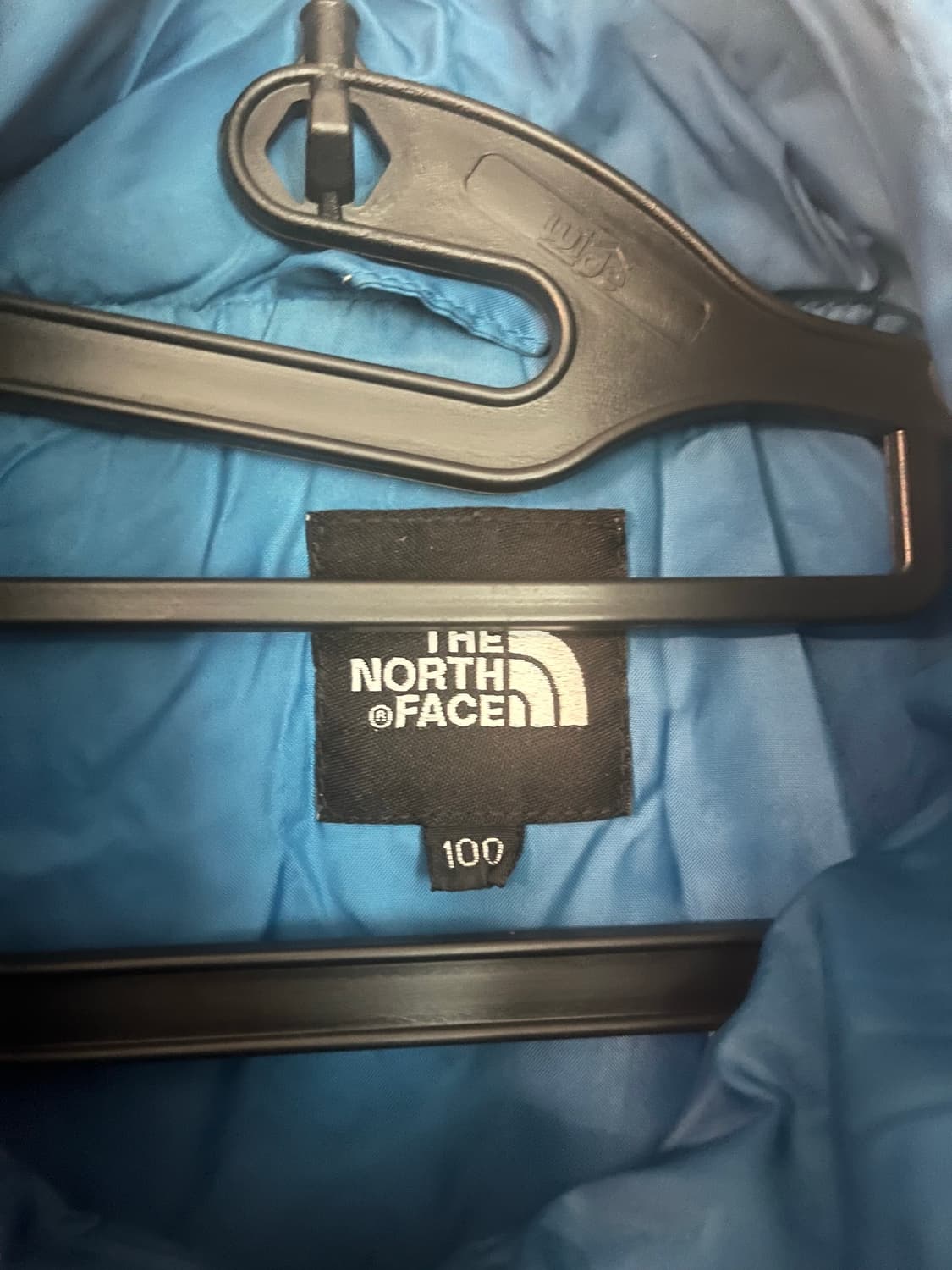 노스페이스 블루 경량 패딩 자켓 (100) 상품이미지5