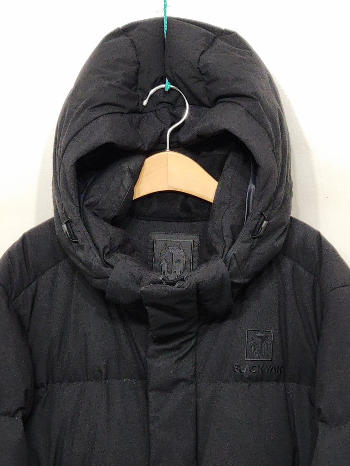 (100) 블랙야크 롱패딩 점퍼 블랙 거위털 다운자켓 상품이미지2