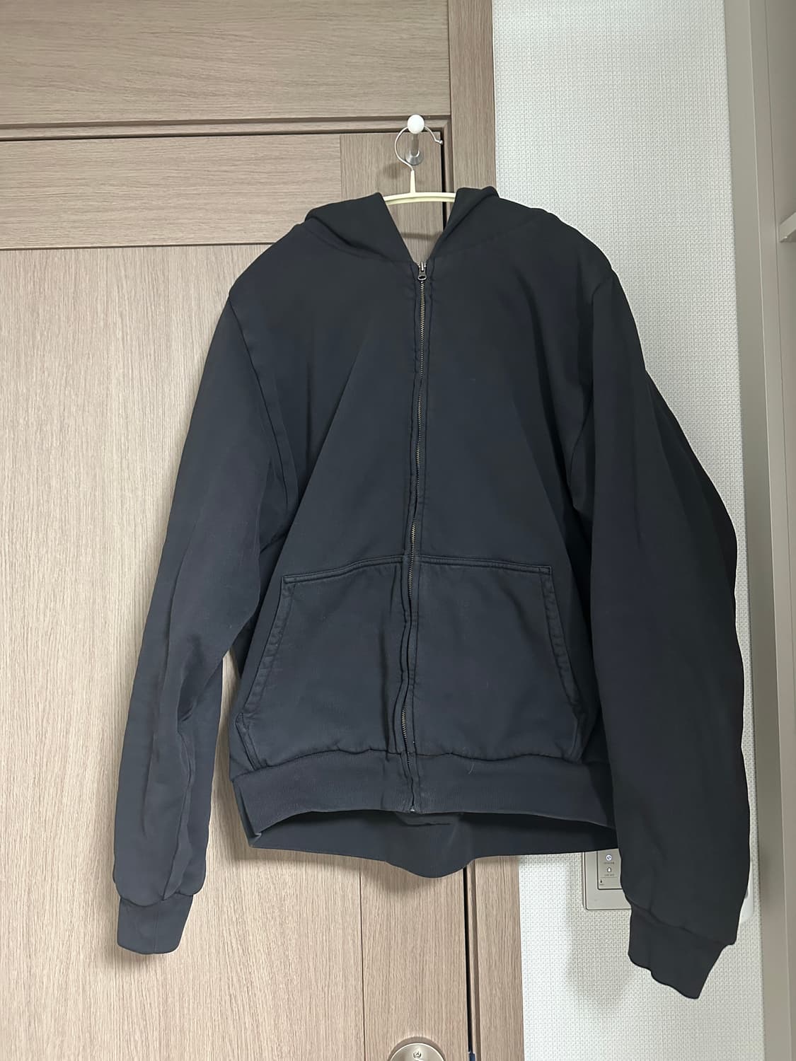 xl 이지 갭 후드집업 네이비 블랙 상품이미지2