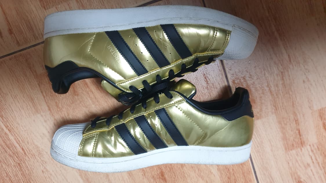 아디다스 슈퍼스타 골드블랙 265 상품이미지4