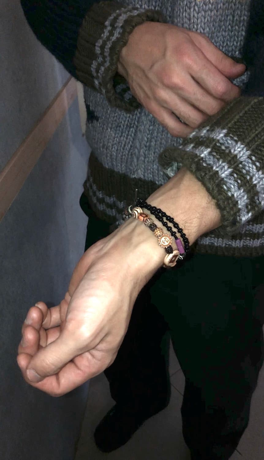 [휘마쿠마] 골뱅이11 남녀공용 팔찌 상품이미지5