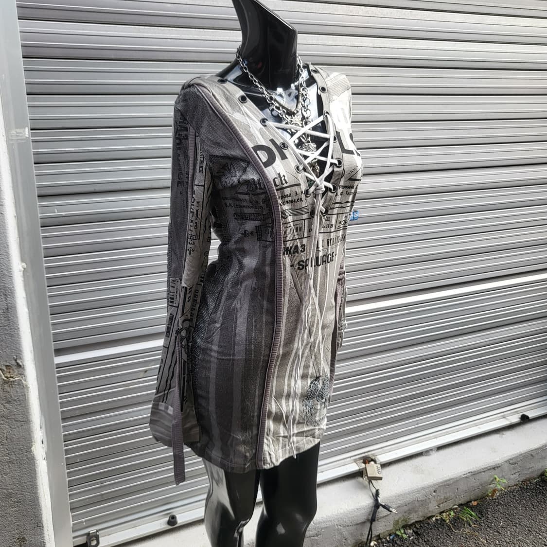 salvage long-sleeved one-piece  상품이미지1