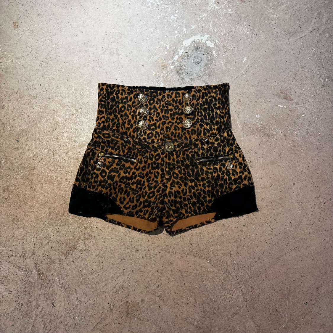 D.i.a. 아게하 더블버튼 숏츠 상품이미지1