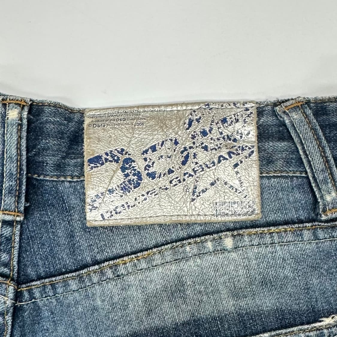 D&G disrtressed denim pants 상품이미지8