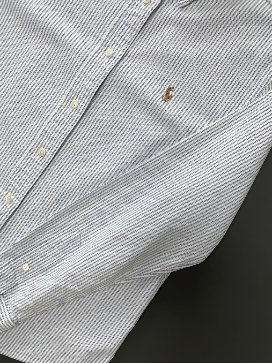 [M] 폴로 랄프로렌 여성 옥스포드 스트라이프 셔츠 상품이미지6