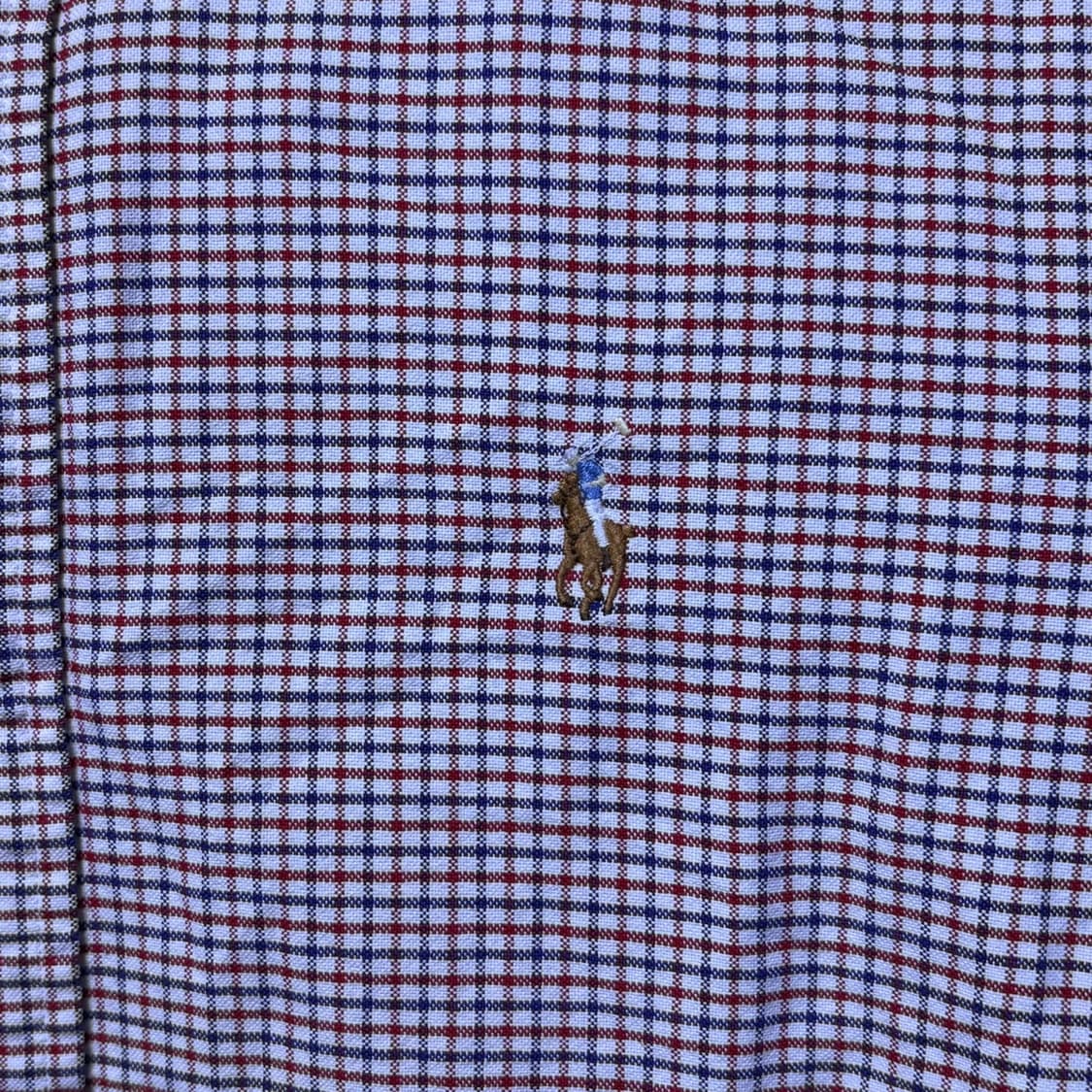 폴로 랄프로렌 체크 남방 셔츠 m 상품이미지4