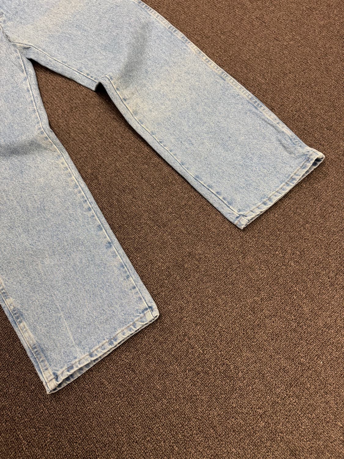 34)랭글러 빈티지 연청 데님팬츠 상품이미지3