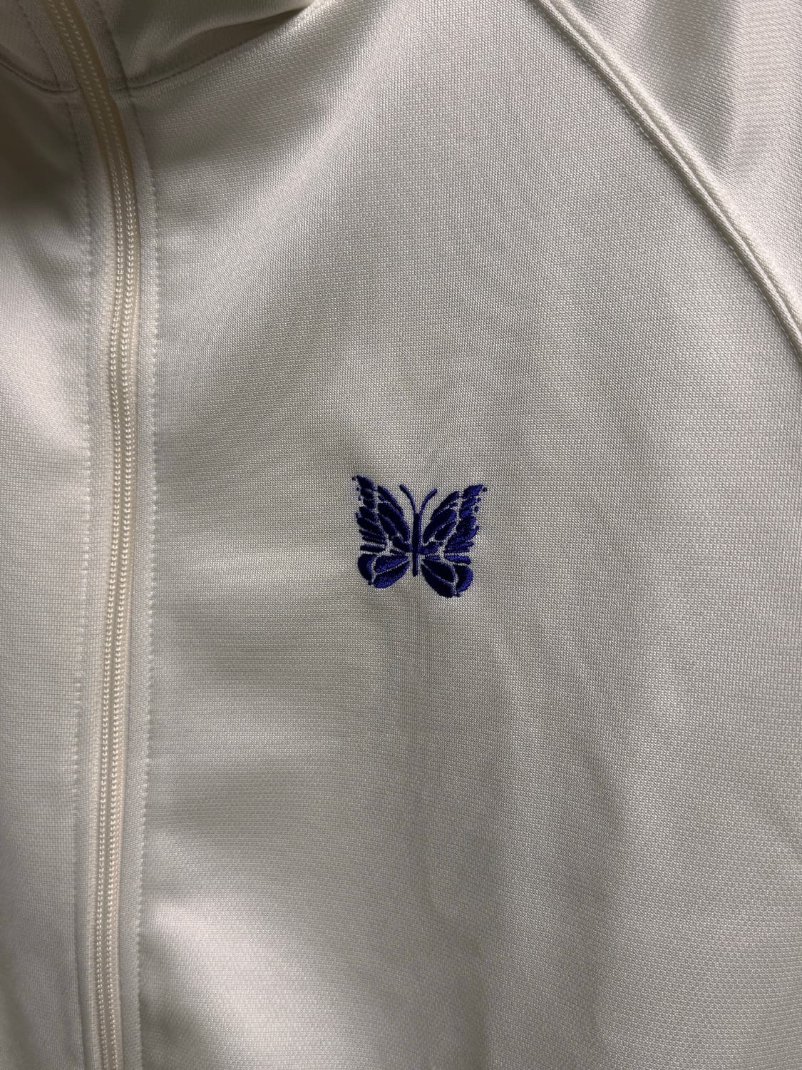 니들스 트랙 자켓 폴리 스무스 아이스 화이트 상품이미지4