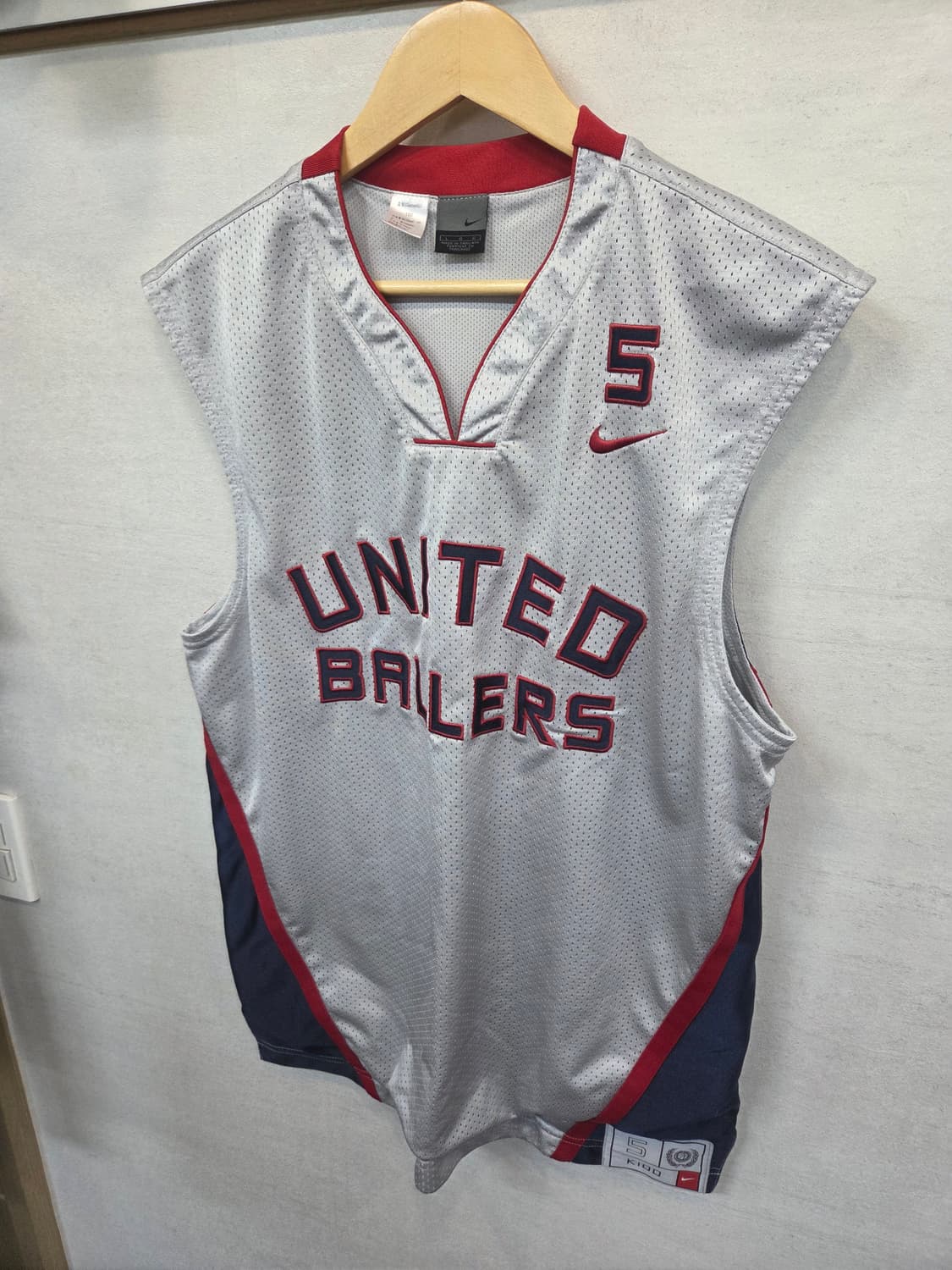 나이키 nba 밸러스 제이슨 키드 유니폼 민소매나시 L 상품이미지5