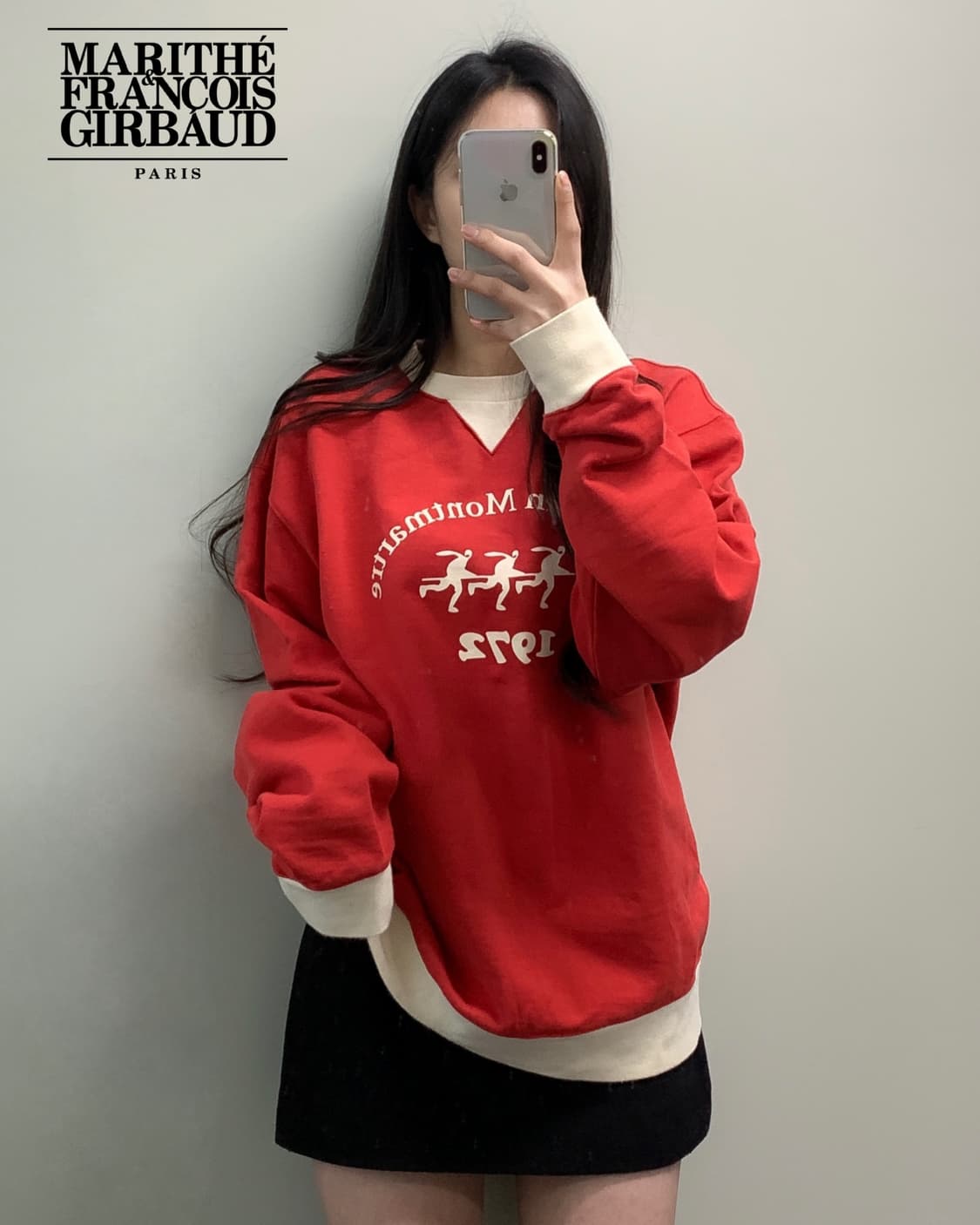 마리떼 프랑소와 저버 맨투맨 상품이미지2