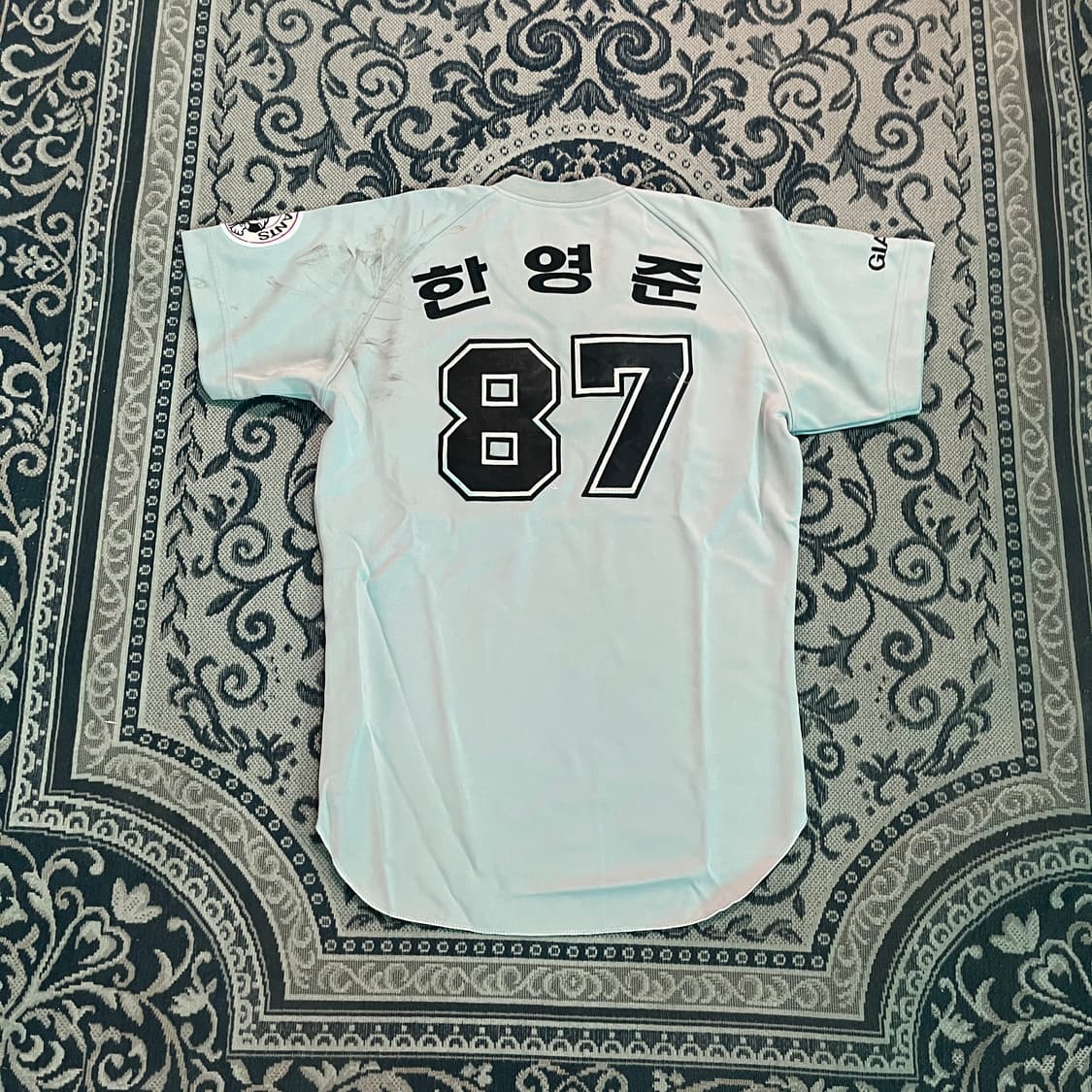 롯데자이언츠 올드 한영준 코치 실착 유니폼/W2678 상품이미지4