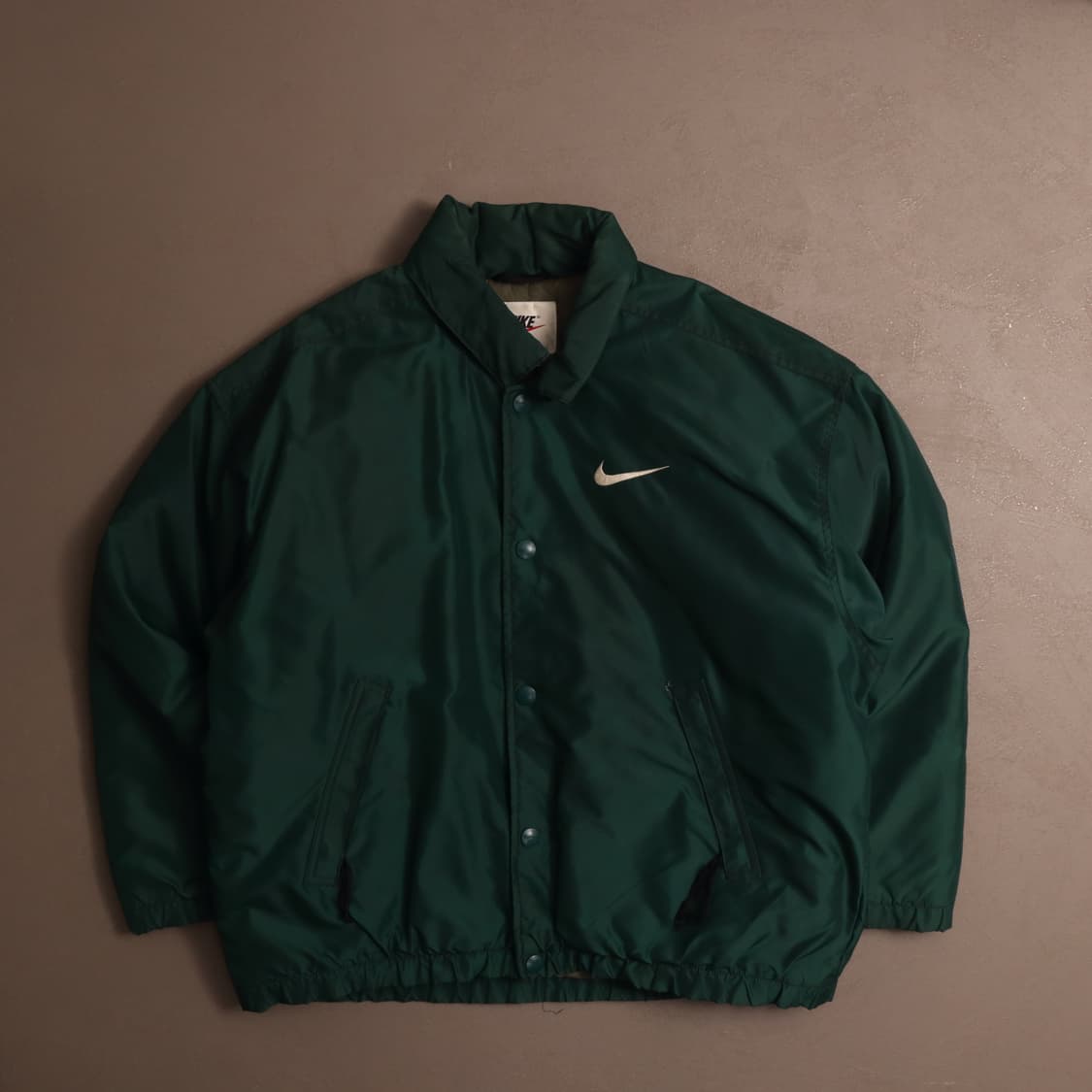 90's 나이키 백로고 자수 퀄팅자켓 A1775 상품이미지1