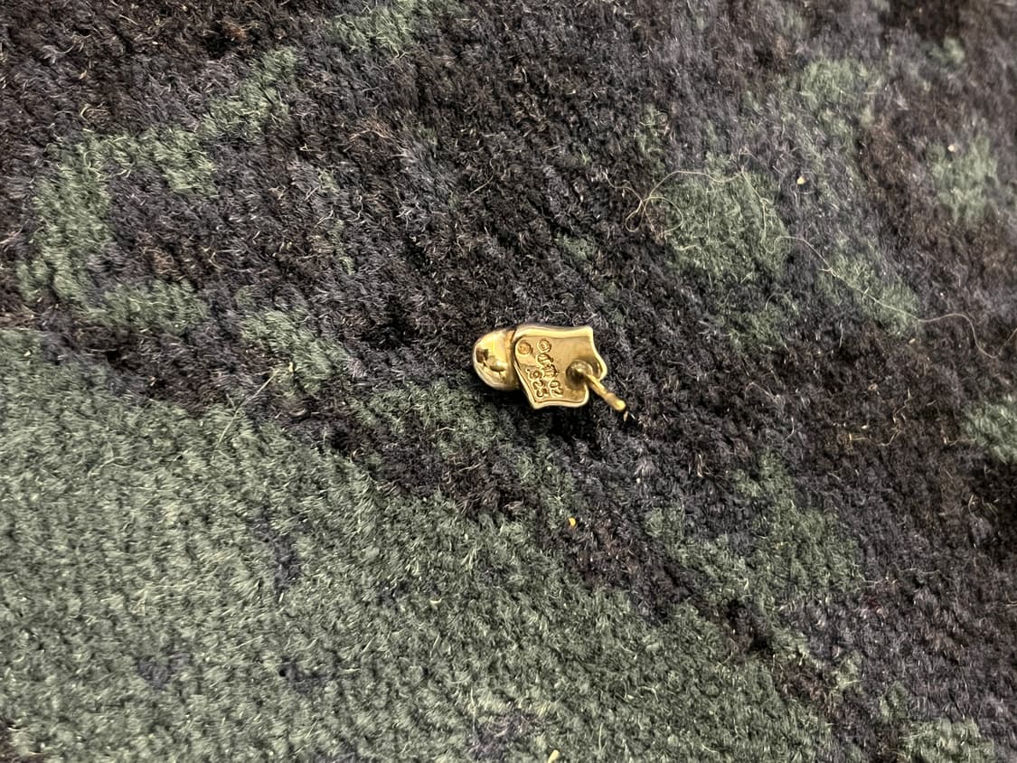 크롬하츠 롤링스톤즈 이어링 1pc 상품이미지3