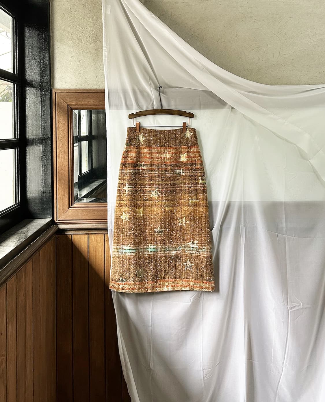 WB star tweed skirt 상품이미지7