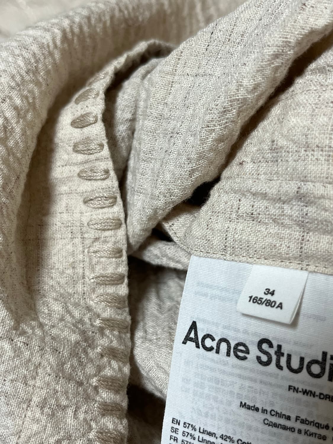 Acne Studios blouse dress 34 상품이미지1