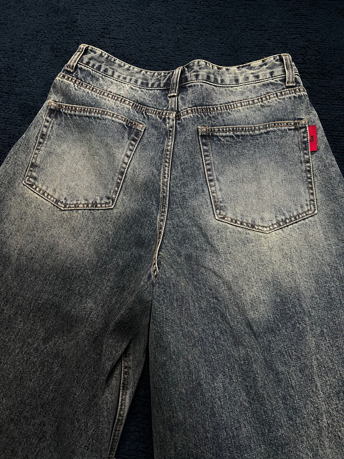 기철 벌룬 팬츠 데님 상품이미지5