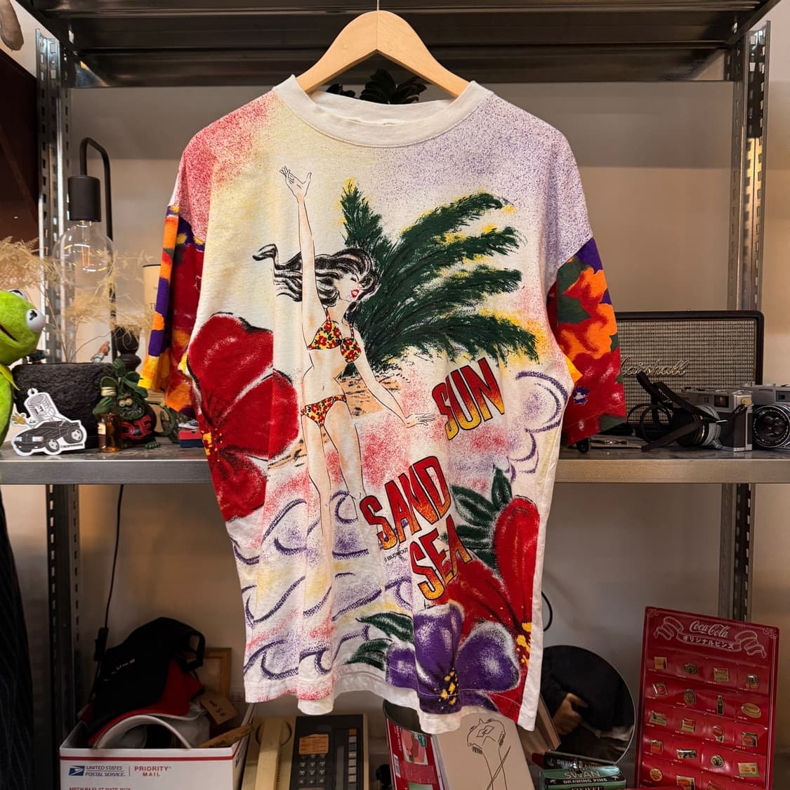 BLONOUT SUN SAND SEA 해변 비티니 티셔츠 L XL 상품이미지1