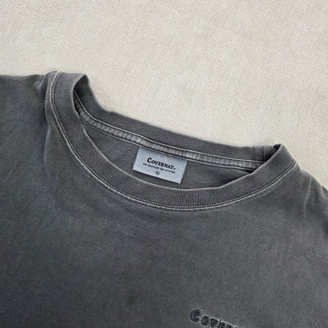 [XL] 커버낫 피그먼트 반팔티 0223J 상품이미지3