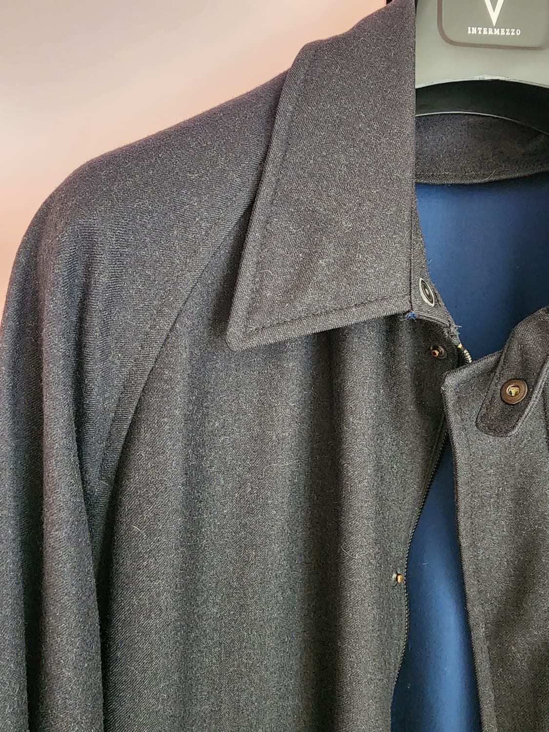 S.T.DUPONT 에스티 듀퐁 울 코트 팜. 4(100~105)사이즈 상품이미지3