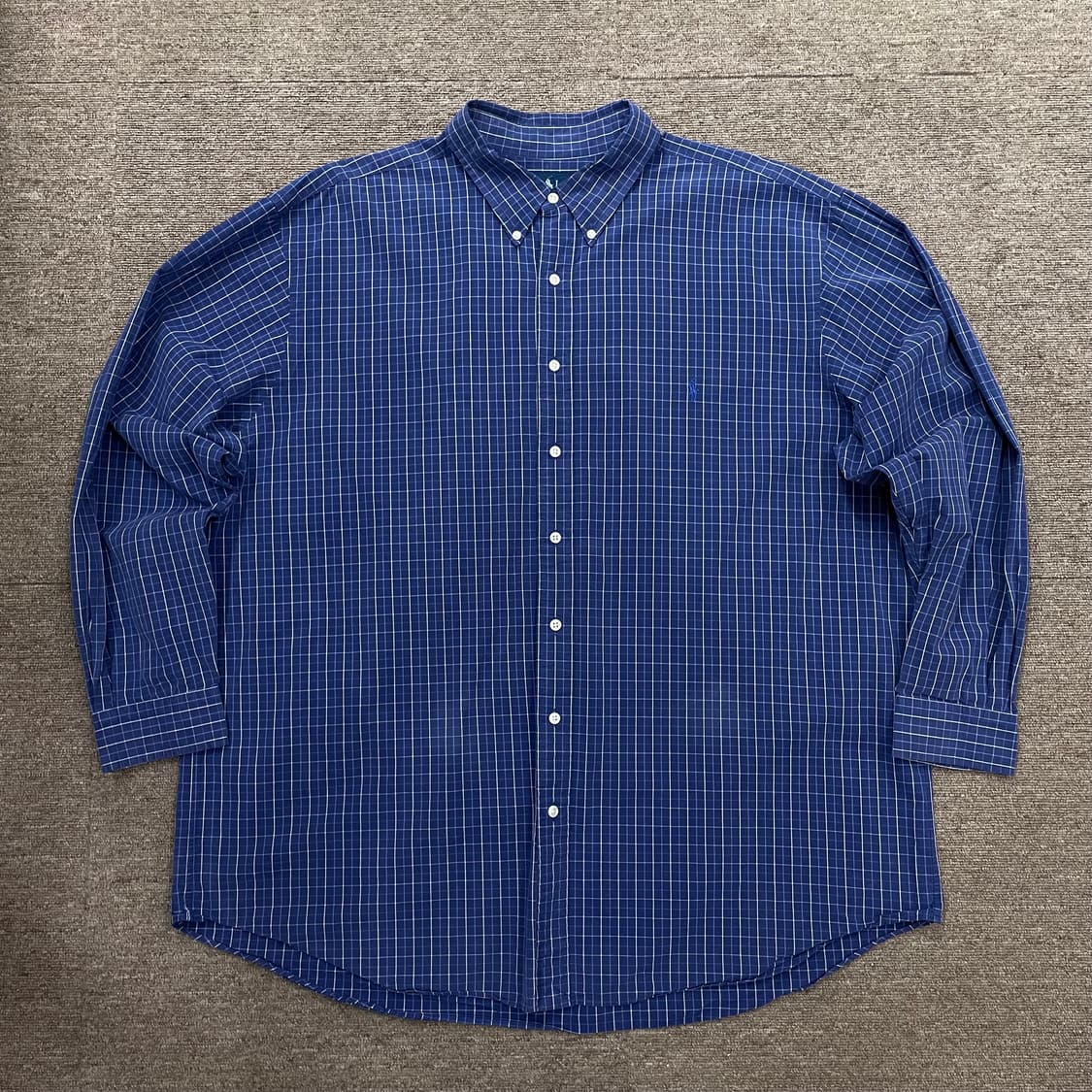 (2XL) POLO 폴로 랄프로렌 체크 셔츠 빅셔츠 상품이미지1