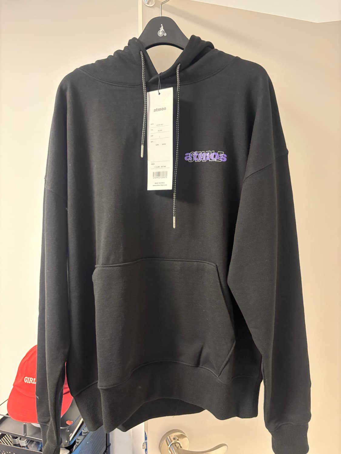 atmos x staple 아트모스 x 스테이플 후드티 L 상품이미지1