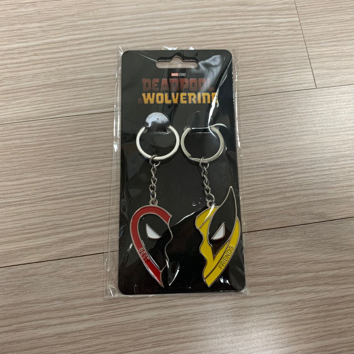 데드풀과 울버린 키링 메탈릭 키체인 상품이미지1