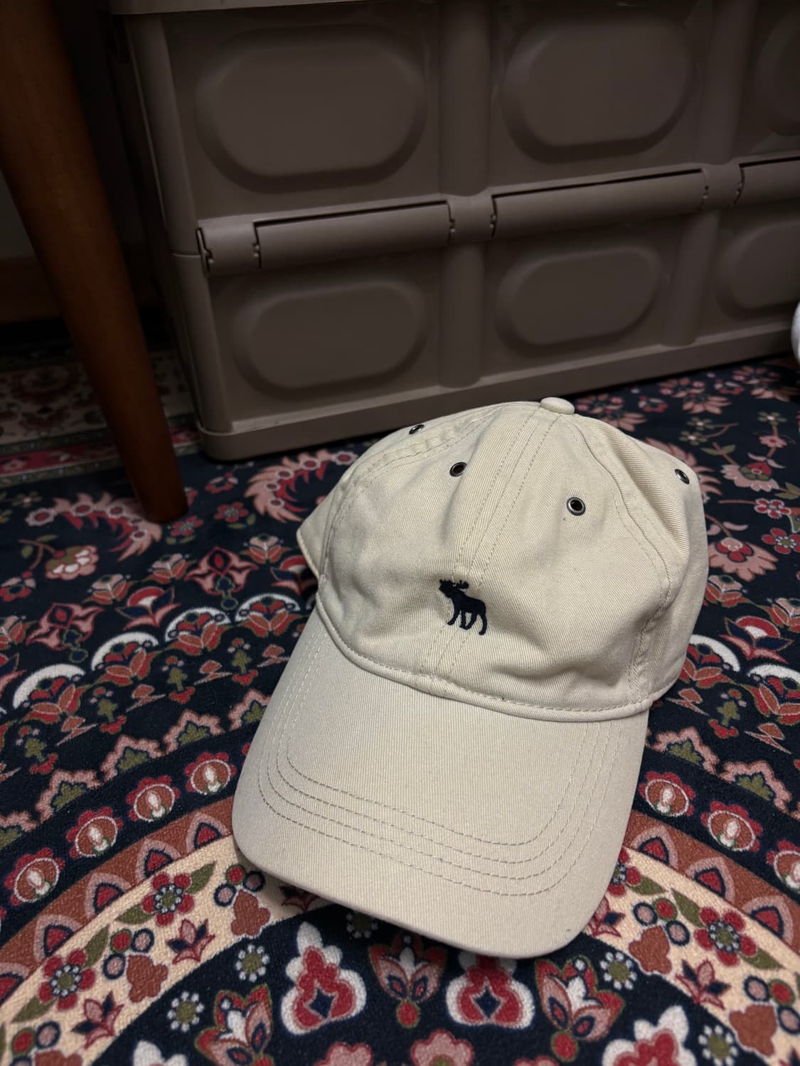 A&F 아베크롬비 베이지 볼캡🇺🇸 상품이미지1