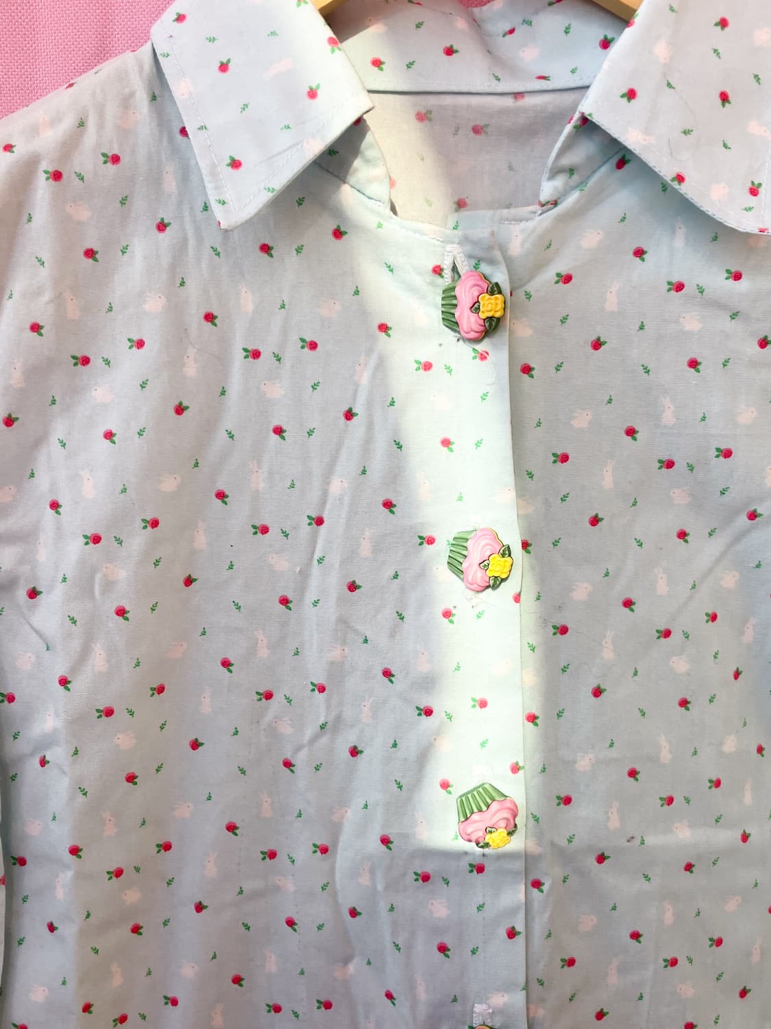 jpn 컵케이크 버튼 원피스 상품이미지3