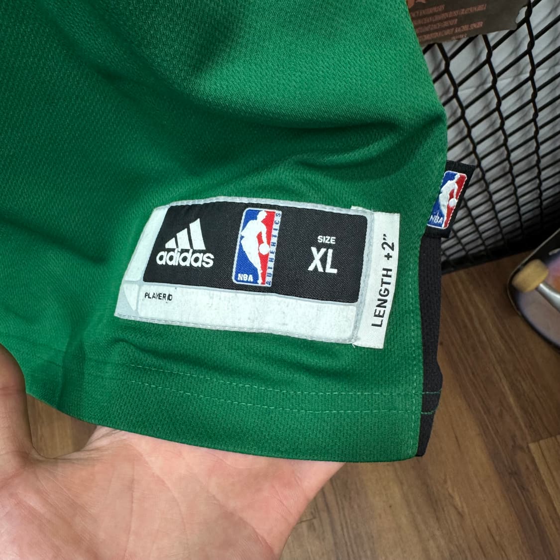 아디다스 X NBA 보스턴 셀틱스 폴 피어스 스윙맨 저지 그린 상품이미지7