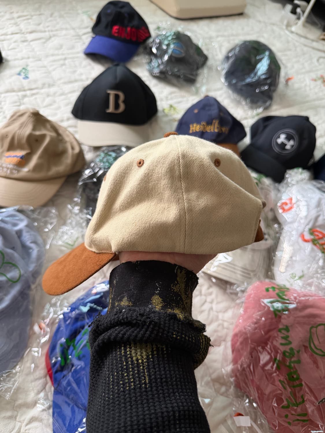 17번) 해외바잉 or 국내매장구매 모자들 볼캡, 헌팅캡, 이어플랩캡 등 상품이미지2