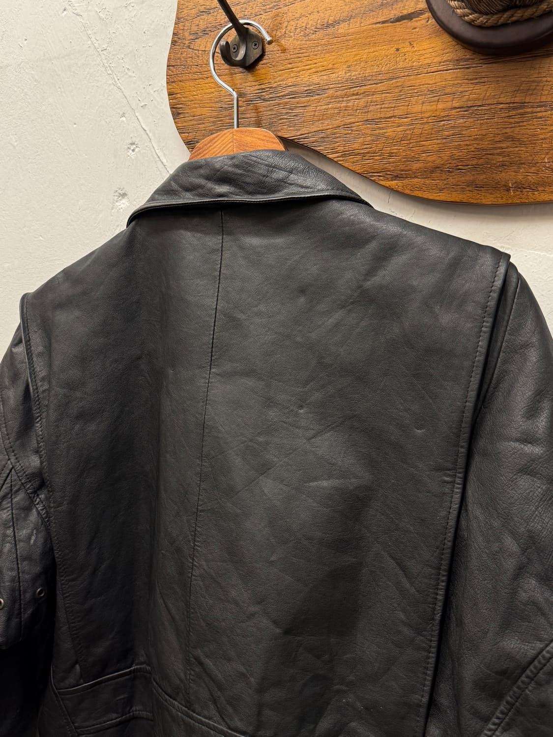 MAC HOPE Leather G-1 Flight Jacket 상품이미지7