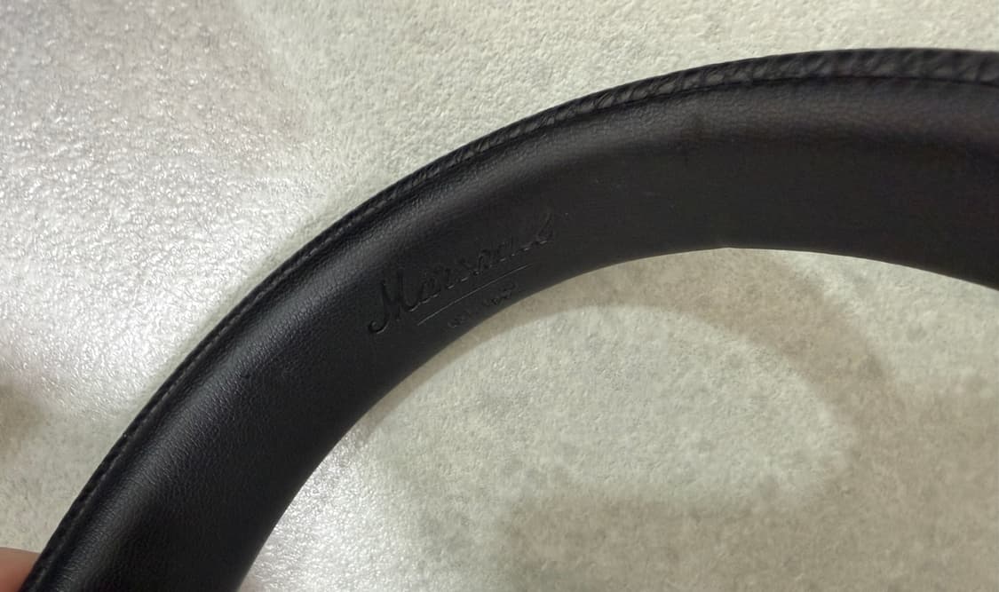 마샬 메이저3 헤드셋 블랙 상품이미지3